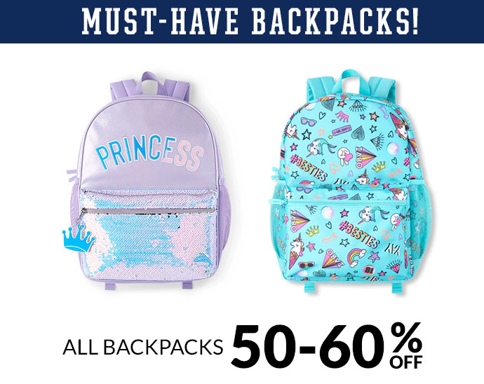 MUST-HAVE
                          BACKPACKS