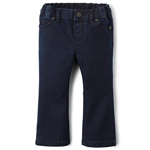 Baby And Toddler Girls Bootcut Jeans - Blueberry Wash