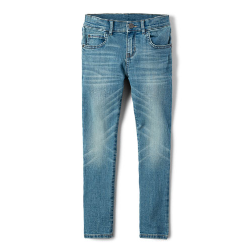 Boys Super Stretch Skinny Jeans - Arctic Wash