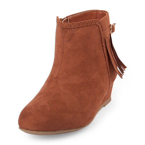 Girls Fringe Lila Bootie