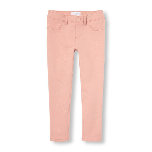 Girls Glitter Knit Jegging
