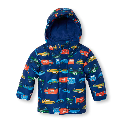 Toddler Boys Long Sleeve 3-in-1 Jacket