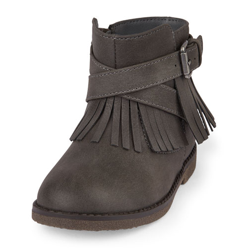 Toddler Girls Fringe Anna Boot