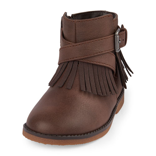 Toddler Girls Fringe Anna Boot