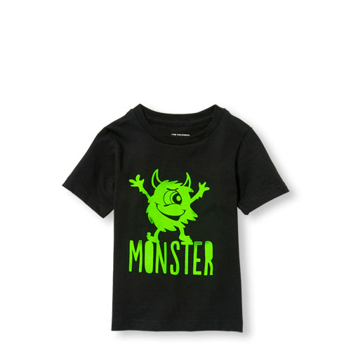 Toddler Boys Daddy And Me Short Sleeve 'Monster' Matching Graphic Tee
