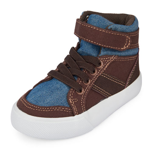 Toddler Boys Hi-Top Rockstar Sneaker