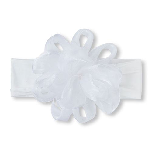 Baby Girls Oversized Organza Bow Headwrap